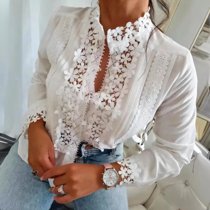 Mel | Bloemenblouse