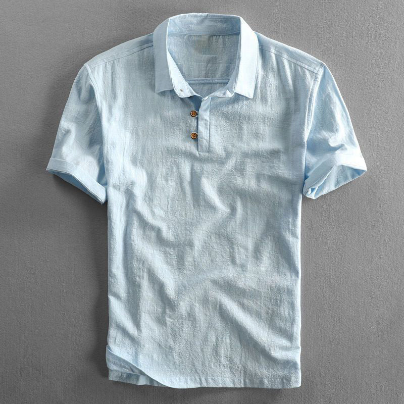 Milo | Linen Polo