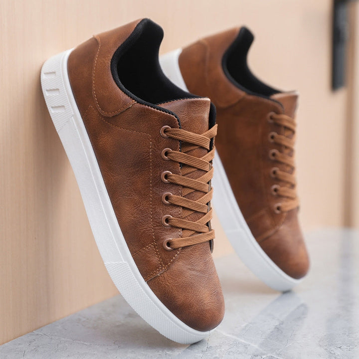 Raul | Leren Sneakers